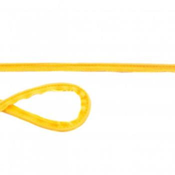 Baumwoll Jersey Paspelband Breite 10 mm Gelb
